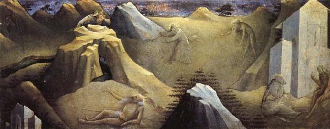 Lorenzo Monaco Scene from the Life of St.Onuphrius Germany oil painting art